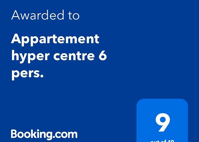 Hyper Centre, Ideal Pour 4 Pers Possibilite 6 Couchages